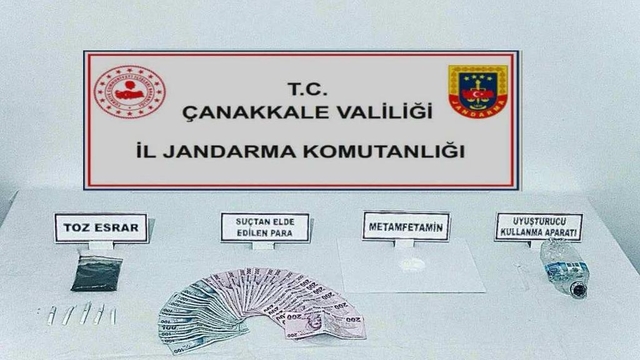 Çanakkale'de uyuşturucu operasyonunda gözaltına alınan 2 zanlı tutuklandı