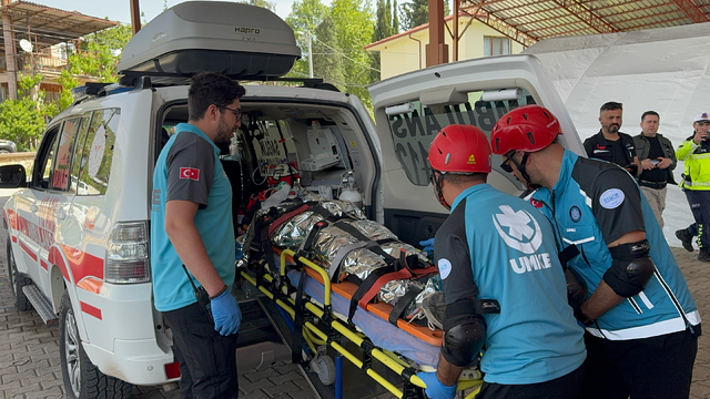 Isparta'da orman yangını tatbikatı yapıldı