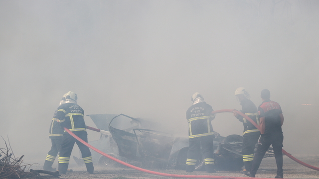 Burdur'da 96 itfaiyeciye temel itfaiyecilik ve arama kurtarma eğitimi verildi