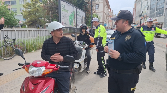 Samsun'da Trafik Haftası kapsamında farkındalık oluşturuldu