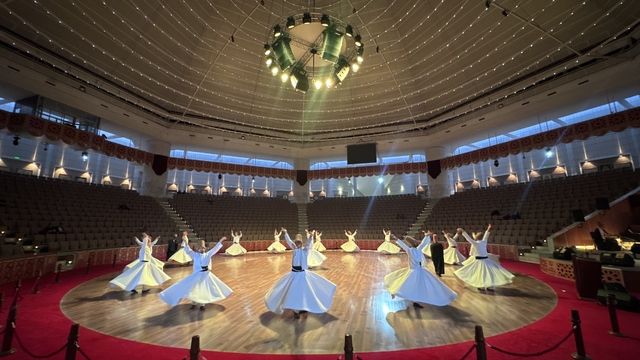 "Teşrif-i Mevlana" etkinlikleri kapsamında Sema Ayini Şerifi icra edildi