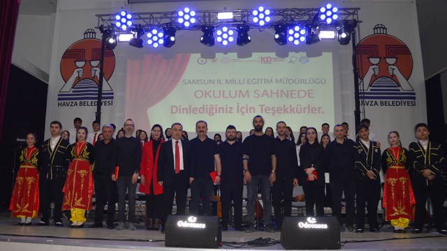 Havza'da "Okulum Sahnede" etkinliği