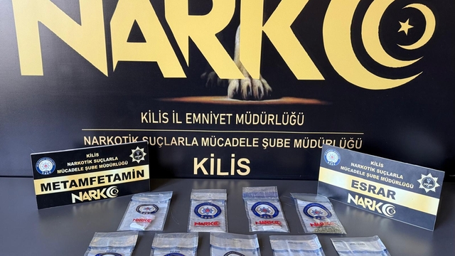 Kilis'te uyuşturucu operasyonunda 3 zanlı tutuklandı