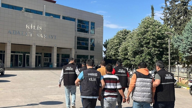 Kilis'te uyuşturucu operasyonu; 3 tutuklama