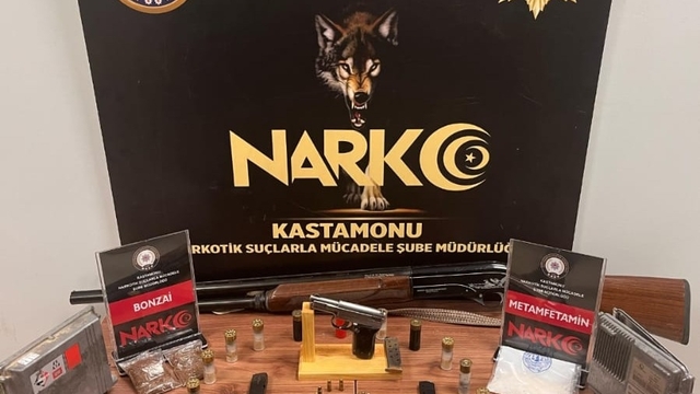 Kastamonu'da düzenlenen uyuşturucu operasyonunda 1 kişi tutuklandı