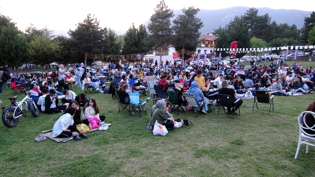 Safranbolu'da "Açık Hava Sinema Geceleri" etkinliği sürüyor