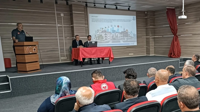 Göynücek'te Muhtarlar Toplantısı düzenlendi