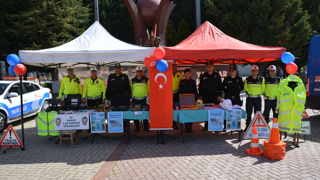 Banaz'da Trafik Haftası etkinliği düzenlendi