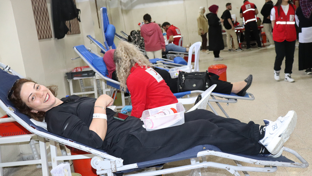 Ünye'de 130 ünite kan bağışı yapıldı
