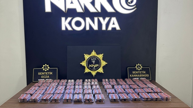 Konya'da uyuşturucu operasyonlarında 26 zanlı tutuklandı