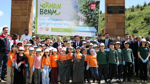Bitlis'te "Orman Benim" kampanyası kapsamında etkinlik düzenlendi