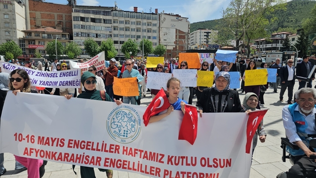 Afyonkarahisar'da "Engelliler Haftası" etkinliği düzenlendi