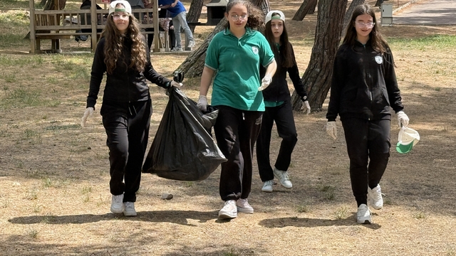 Trakya'da "Orman Benim" Kampanyası kapsamında çevre temizliği yapıldı