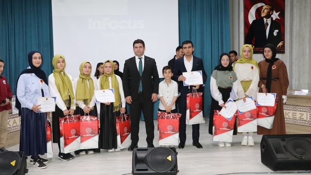 Hakkari'de Arapça Bilgi ve Etkinlik Yarışması yapıldı