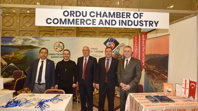 Ordulu iş insanları Gürcistan'da fuara katıldı