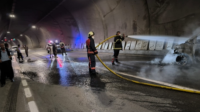Şırnak'ta araçta çıkan yangın söndürüldü