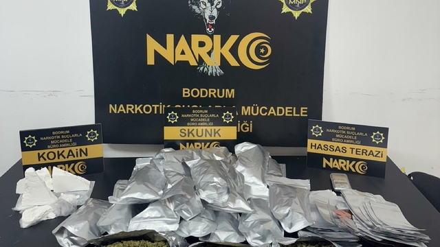 Evde skunk ve kokain ele geçirildi; 1 tutuklama