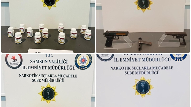 Samsun'da uyuşturucu operasyonunda 7 şüpheli yakalandı