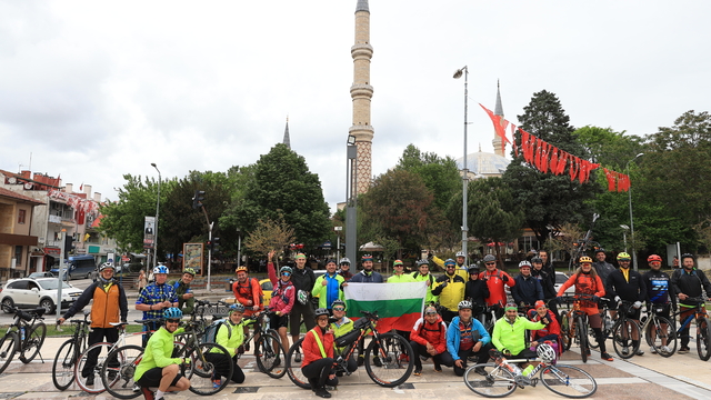 Edirne'de 22. Uluslararası Bisiklet Şenliği ve Avrupa Günü etkinliği
