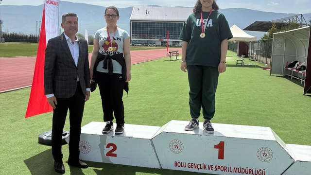 Bolu'da Özel Sporcular Atletizm İl Şampiyonası düzenlendi