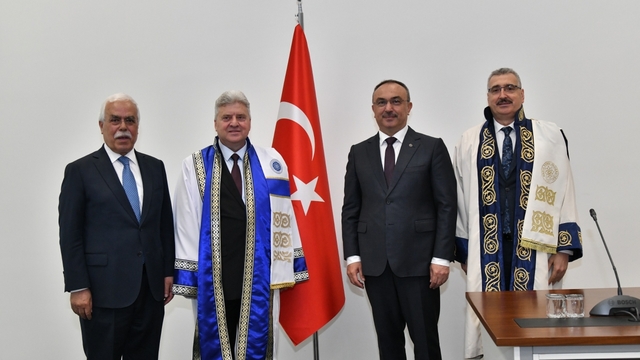 NKÜ'den eski Kuzey Makedonya Cumhurbaşkanı İvanov'a fahri doktora ünvanı