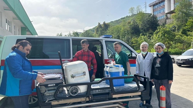 Giresun'da beyin ölümü gerçekleşen kişinin organları 3 kişiye umut oldu