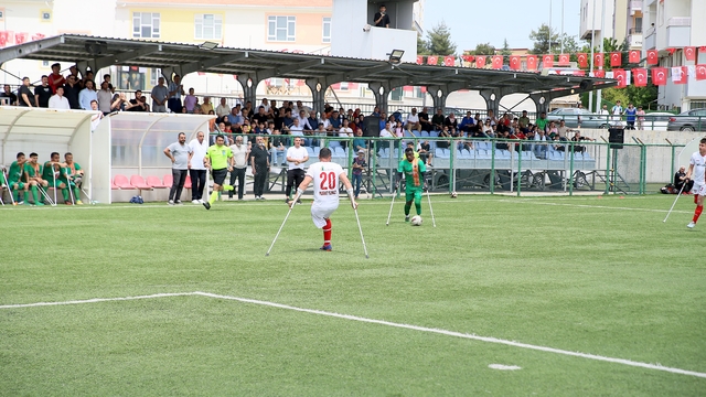 Malatya Büyükşehir Belediyespor Ampute Futbol Takımı Süper Lig'e yükseldi