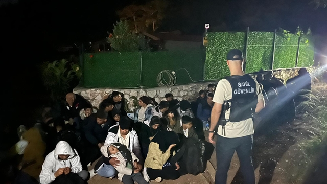 Fethiye'de 36 düzensiz göçmen yakalandı