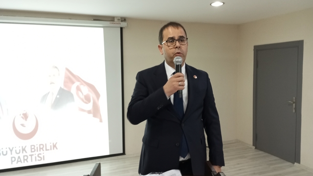 Büyük Birlik Partisi Çarşamba İlçe Başkanlığı 4. Olağan Kongresi yapıldı