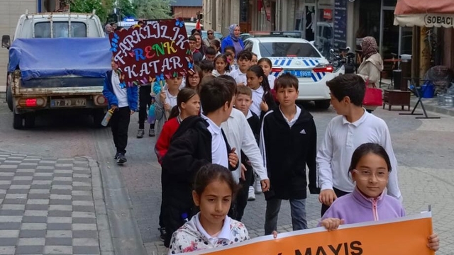 Ayvacık'ta "Engelliler Haftası Farkındalık Yürüyüşü" düzenlendi