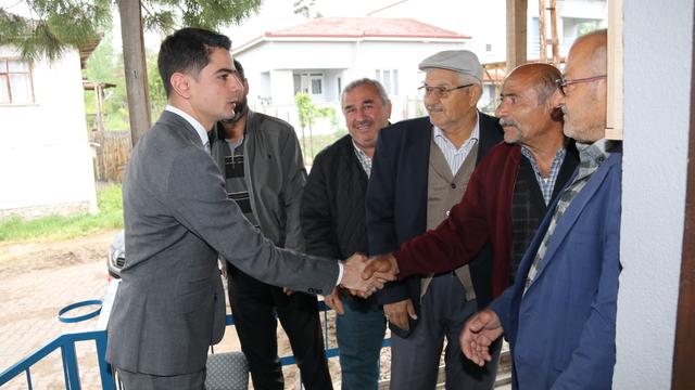 Taşova Kaymakamı Kartal'dan köy ziyaretleri