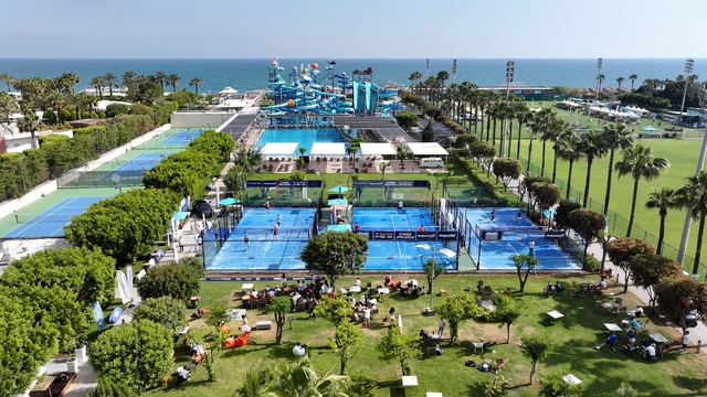 Antalya, uluslararası padel turnuvasına ev sahipliği yaptı