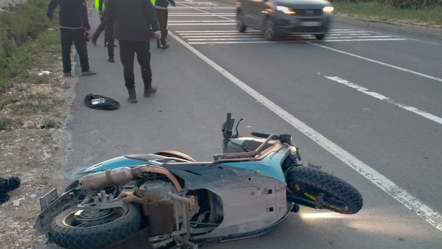 TIR'a arkadan çarpan motosikletin sürücüsü ağır yaralandı