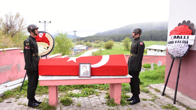 Kastamonulu gazi son yolculuğuna uğurlandı