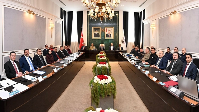 Kırklareli'nde İl Güvenlik ve Asayiş Koordinasyon Toplantısı yapıldı