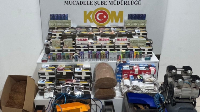 Samsun'da kaçakçılık operasyonunda 4 zanlı yakalandı