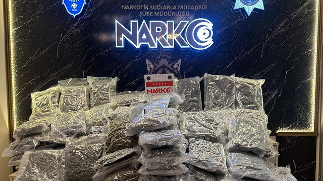 Hamzabeyli Sınır Kapısı'nda aranan tırda 115 kilogram uyuşturucu ele geçirildi