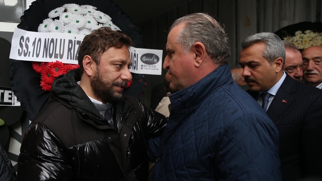 AK Parti Rize Milletvekili Muhammed Avcı'nın babası son yolculuğuna uğurlandı