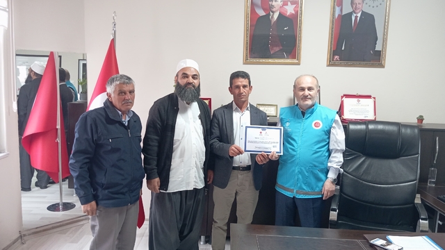 Suluovalı köylüler Filistin'e kurban bağışı yaptı