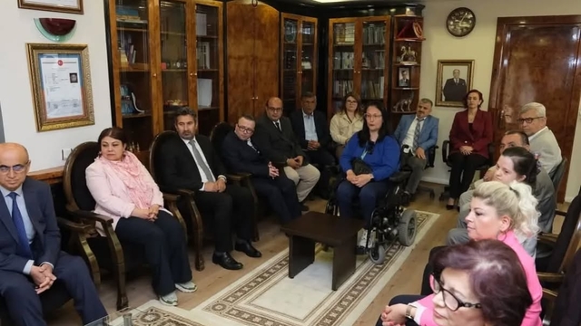 Kırklareli Belediye Başkanı Bulut, engelli vatandaşlarla bir araya geldi