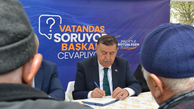 Havza Belediye Başkanı İkiz vatandaşlarla bir araya geldi