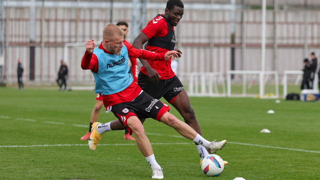 Samsunspor, Sivasspor maçının hazırlıklarını sürdürdü