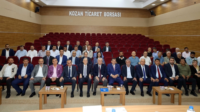 Adana'da İl Oda ve Borsa Müşterek İstişare Toplantısı yapıldı