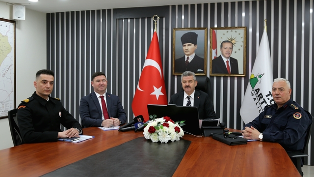 Artvin'de Güvenlik ve Asayiş Bilgilendirme Toplantısı yapıldı