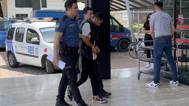 Alanya'da makilik alanda yangın çıkardığı iddiasıyla yakalanan zanlı tutuklandı