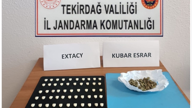 Tekirdağ'da uyuşturucuyla yakalanan 6 şüpheli gözaltına alındı