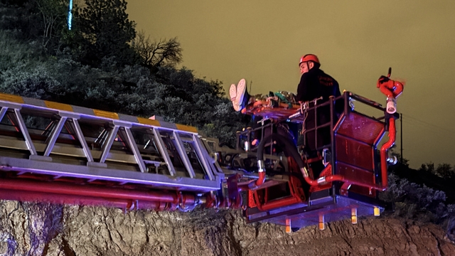 Çankırı Kalesi'nden düşerek yaralanan genç ekiplerin çalışmasıyla kurtarıldı