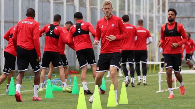 Sivasspor, Samsunspor maçının hazırlıklarını sürdürdü