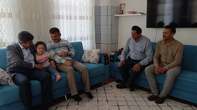 Anamur Müftüsü Fidan, engellilerle buluştu