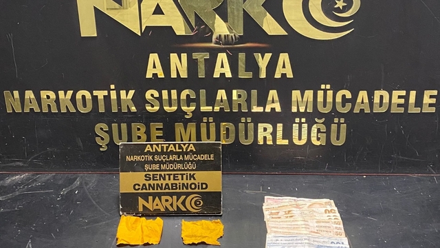 Antalya'da uyuşturucuyla mücadele çalışmaları sürüyor